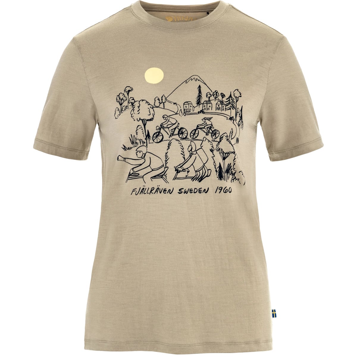 Hoja Lugnt Wool T-shirt W